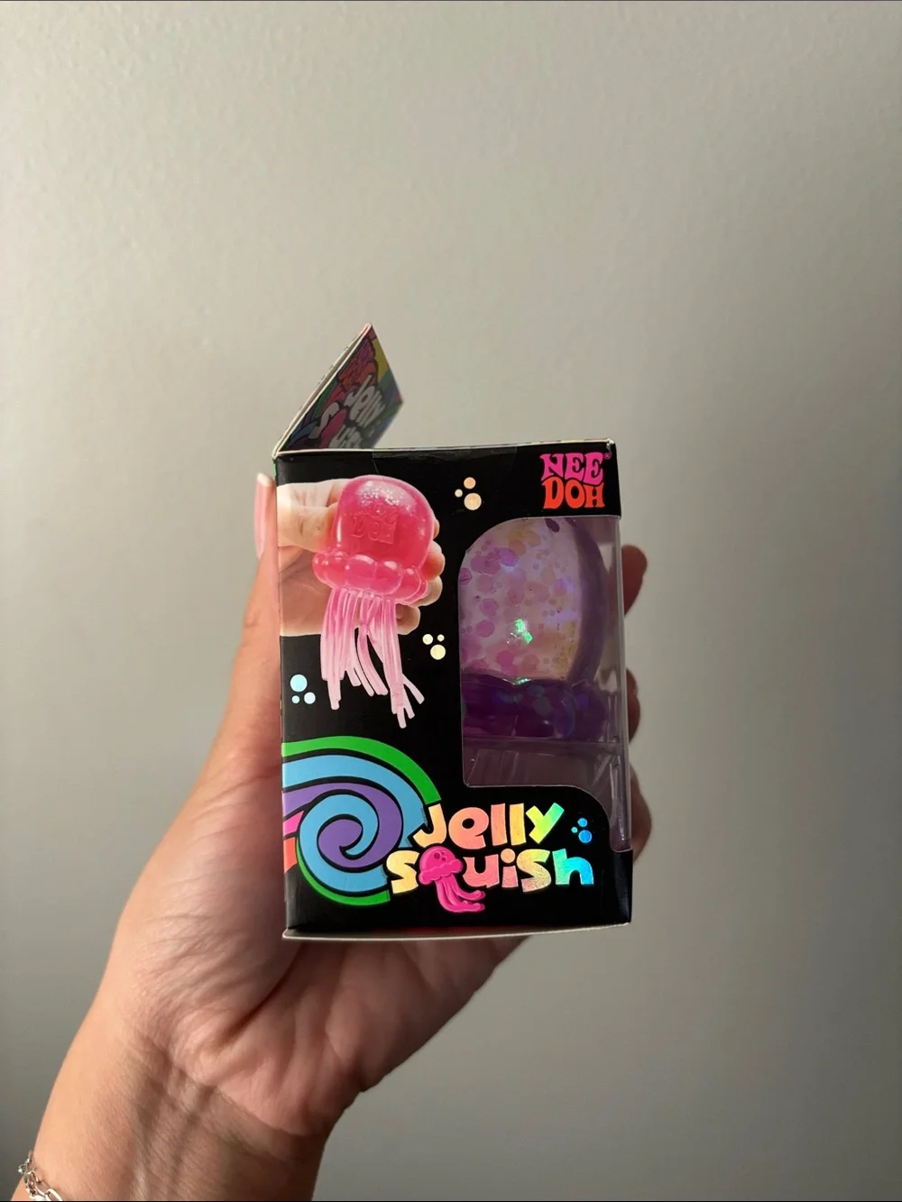 Schylling NeeDoh Jelly Squish Select Color Purple